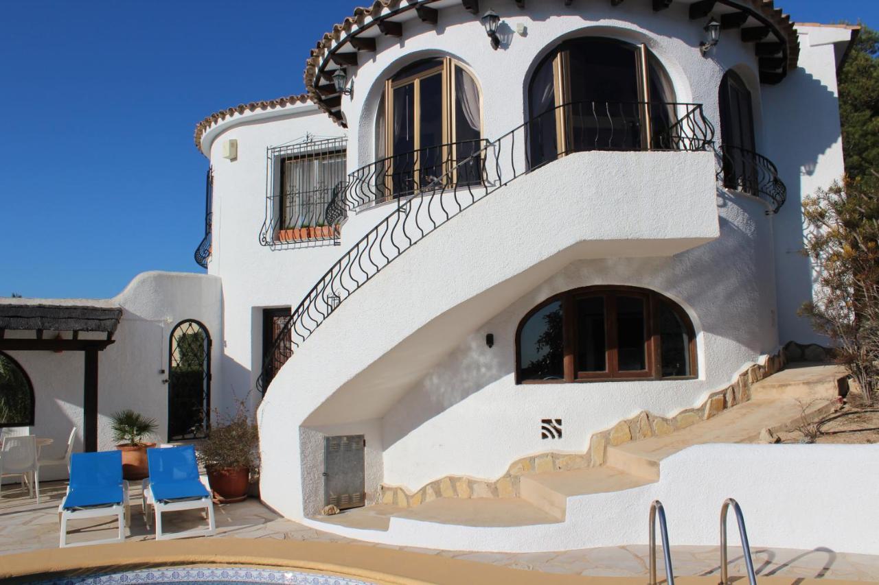 La Madrugada - Luxury Moraira Villa With Sea Views And Private Heated Pool Ngoại thất bức ảnh