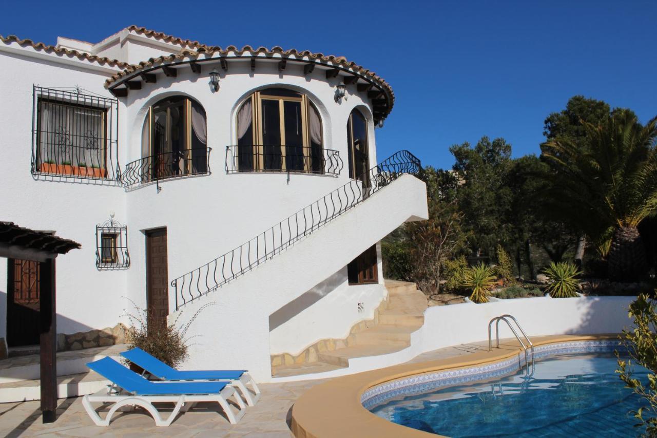 La Madrugada - Luxury Moraira Villa With Sea Views And Private Heated Pool Ngoại thất bức ảnh