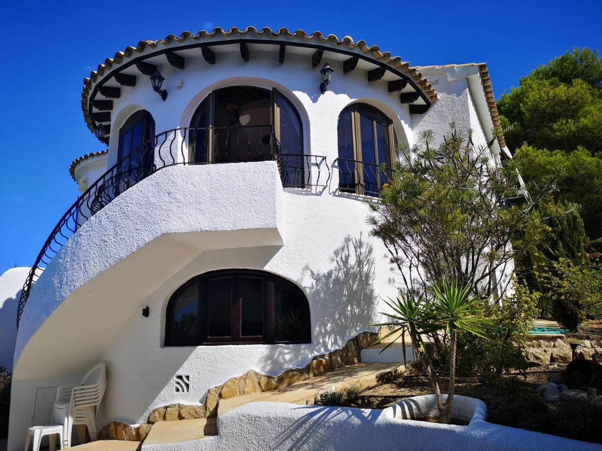 La Madrugada - Luxury Moraira Villa With Sea Views And Private Heated Pool Ngoại thất bức ảnh