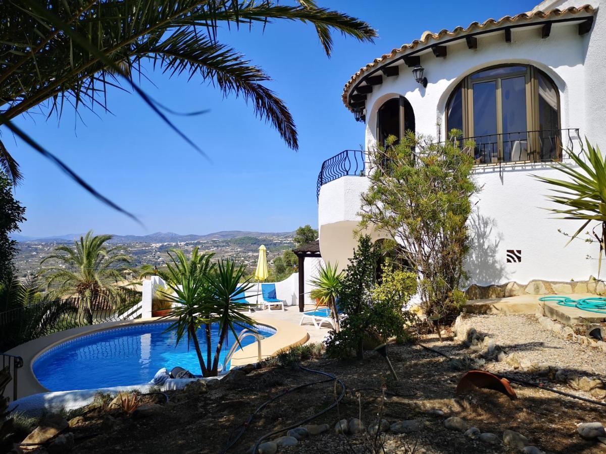La Madrugada - Luxury Moraira Villa With Sea Views And Private Heated Pool Ngoại thất bức ảnh