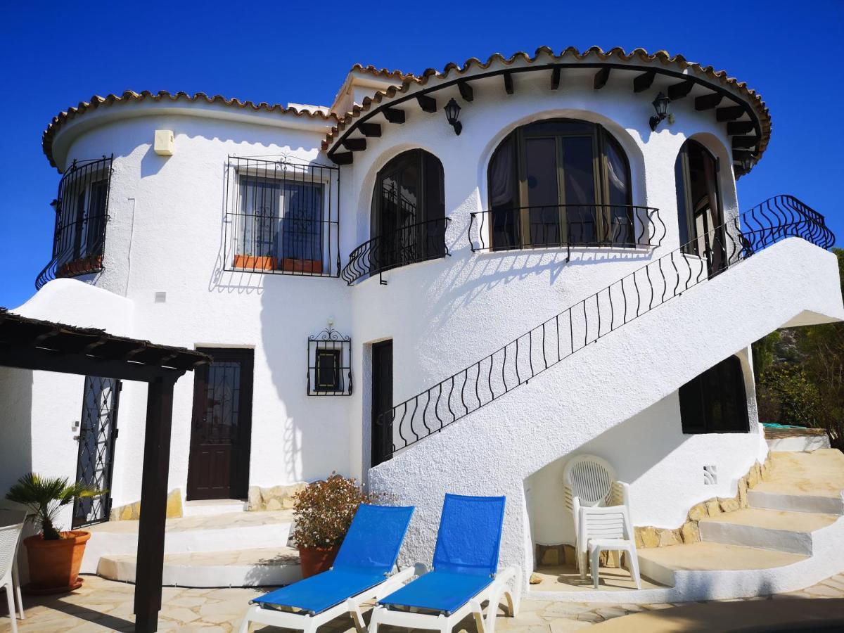 La Madrugada - Luxury Moraira Villa With Sea Views And Private Heated Pool Ngoại thất bức ảnh