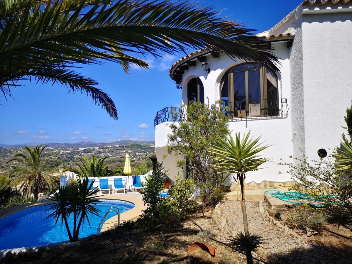 La Madrugada - Luxury Moraira Villa With Sea Views And Private Heated Pool Ngoại thất bức ảnh