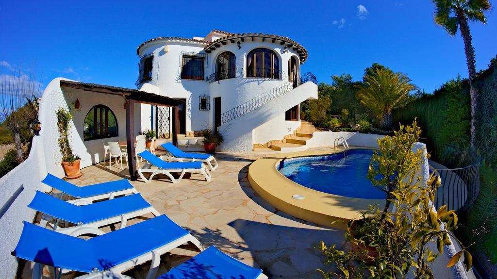 La Madrugada - Luxury Moraira Villa With Sea Views And Private Heated Pool Ngoại thất bức ảnh