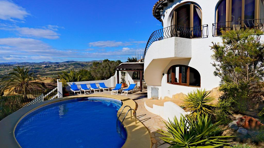La Madrugada - Luxury Moraira Villa With Sea Views And Private Heated Pool Ngoại thất bức ảnh