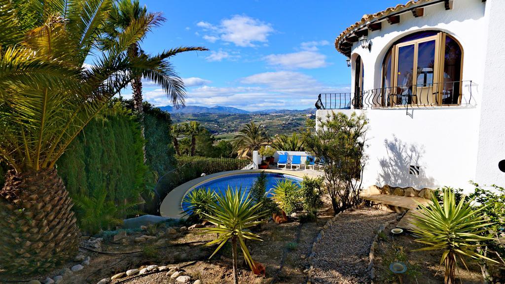 La Madrugada - Luxury Moraira Villa With Sea Views And Private Heated Pool Ngoại thất bức ảnh